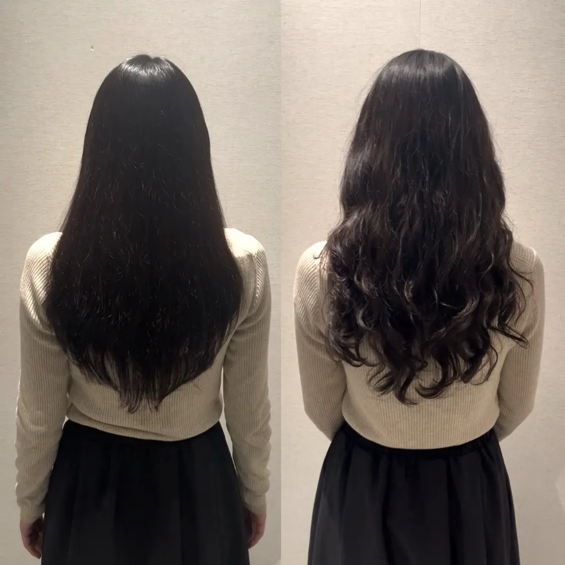 ロング 表参道根元ボリューム ＆曲がる縮毛矯正のヘアスタイル