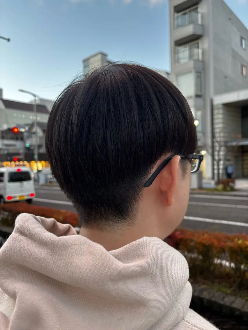 ショート メンズ マッシュ 刈り上げ あすか/ 松本/モデル様募集中のヘアスタイル