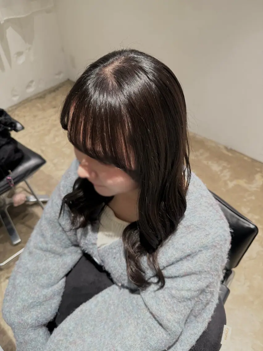 ワンカラー  就活カラー🖤⋆͛*͛の写真