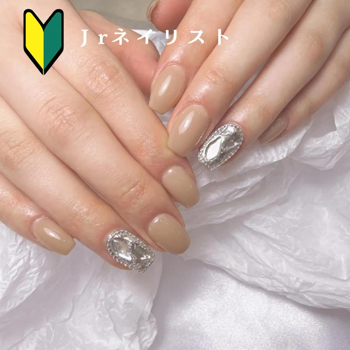 【🎀Jr担当🎀HANDオフ無し】2本埋め尽くし+ワンカラーの写真