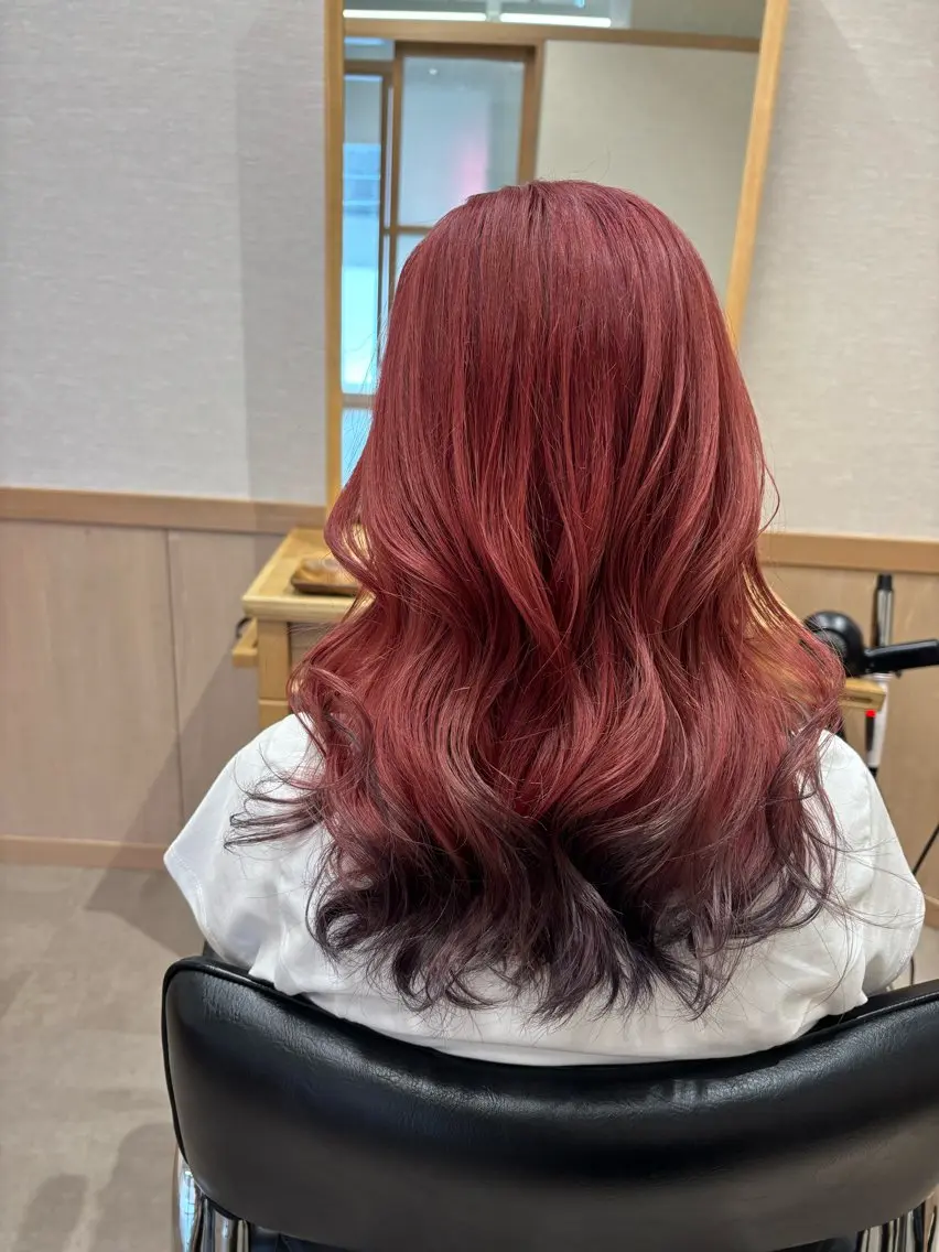 ロング カラー ヘアカラー トリートメント miho 🌼🌼🌼のヘアスタイル