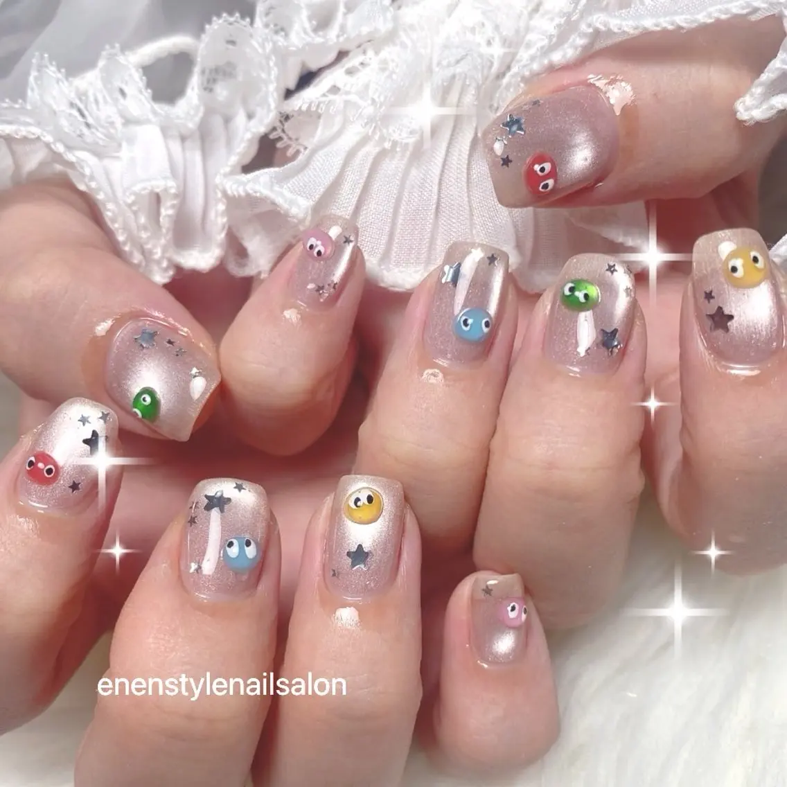 ネイル ハンドネイル 🐾enen style 🐾のネイルデザイン