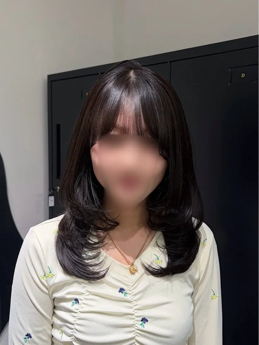 セミロング カラー カット ヘアカラー limitみづき🌙 カラーのヘアスタイル