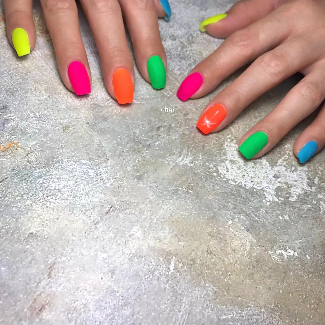 ネイル アートネイル マットネイル ワンカラーネイル ハンドネイル chai nail _ai📍鶴橋/桃谷のネイルデザイン