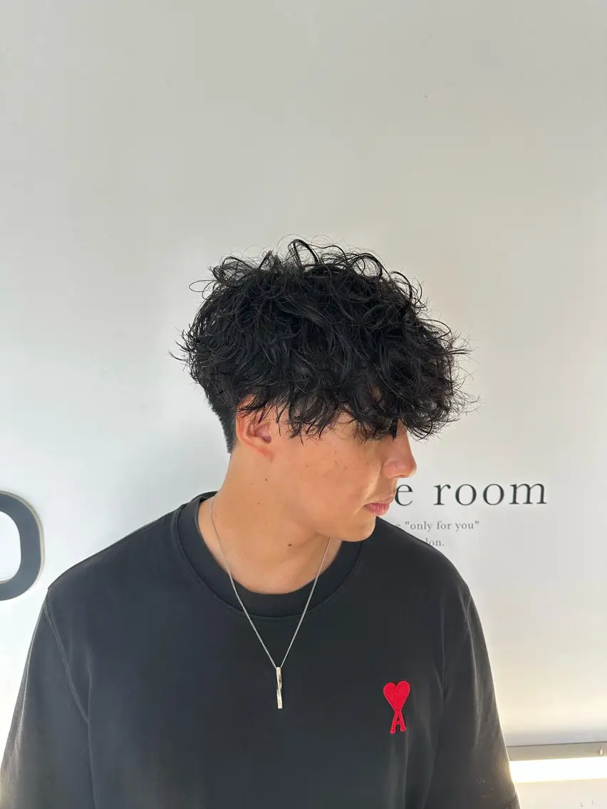 パーマ メンズ メンズパーマ 波巻きパーマ スパイラルパーマ カット パーマ 三井淳平 /メンズパーマのヘアスタイル