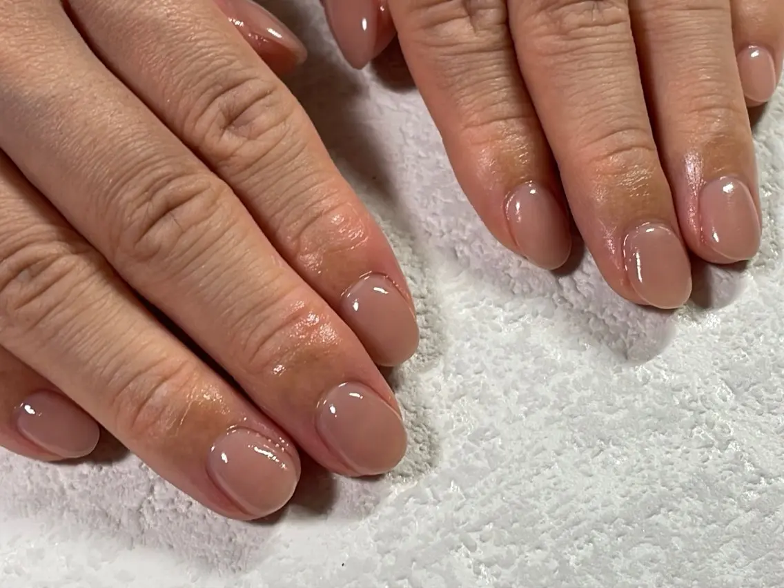 ネイル オーロラネイル フットネイル フレンチネイル ジェルネイル 韓国ネイル ハンドネイル kiki nail &brow二子玉川のネイルデザイン