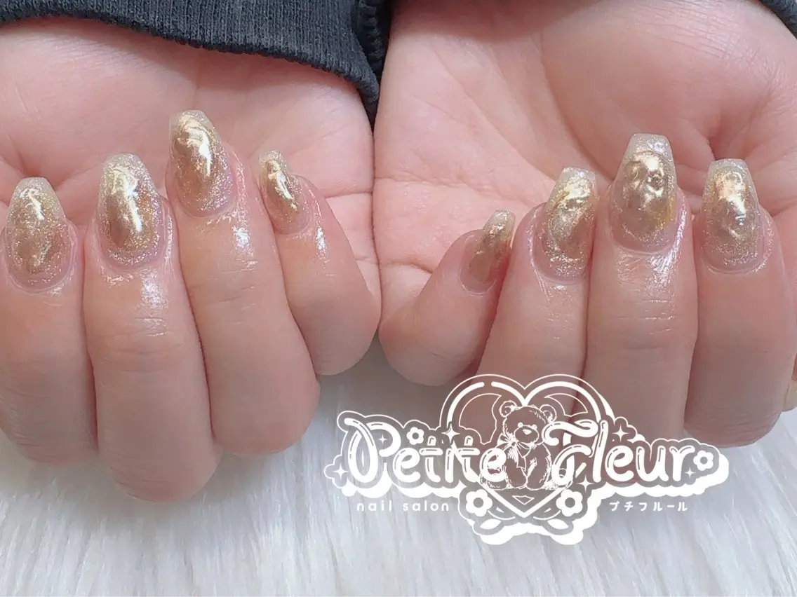 ネイル ハンドネイル ❁⃘*。Petite fleur❁⃘*りさのネイルデザイン