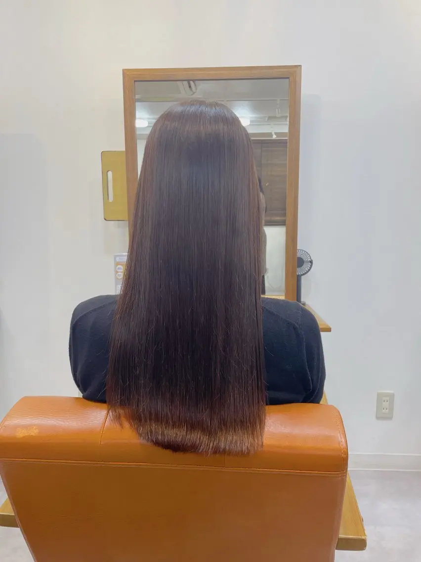 ロング lore 中村かれんのヘアスタイル