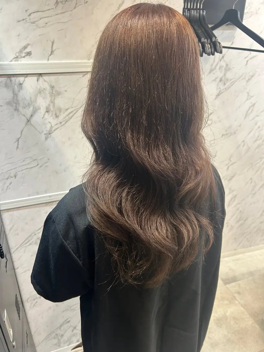 ロング カラー ダブルカラー ヘアカラー カット¥1100 ✂️MIUのヘアスタイル