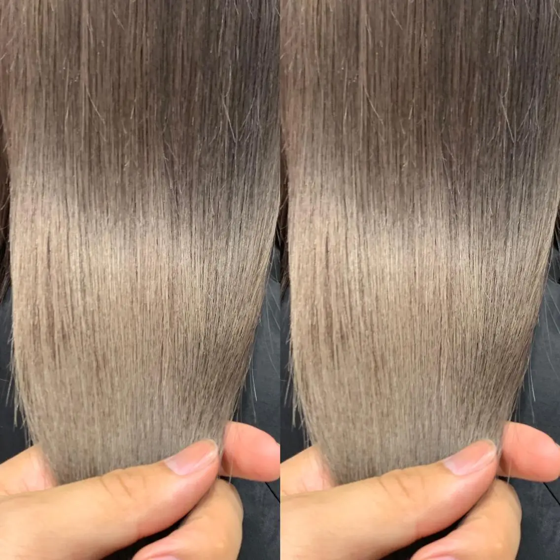 セミロング カラー カット ヘアカラー インナーエクステ渋谷 🦋KAJIのヘアスタイル