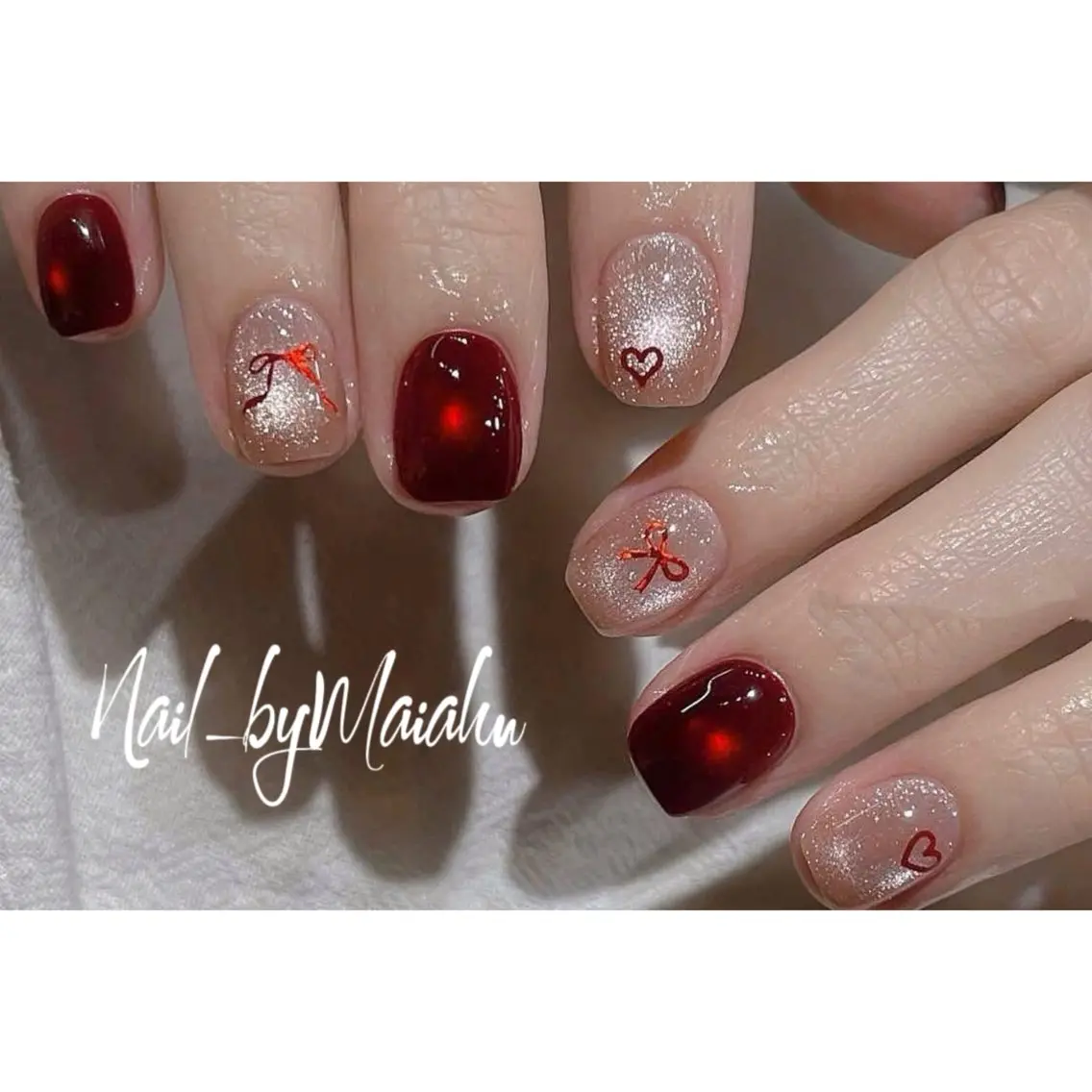 ネイル ハンドネイル ⏦Little 𐙚 Nail⏦のネイルデザイン