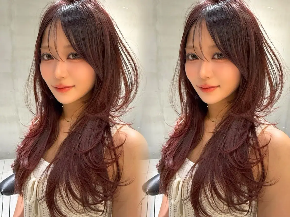 ロング ロング 🤍naomi/ 韓国レイヤー🤍のヘアスタイル
