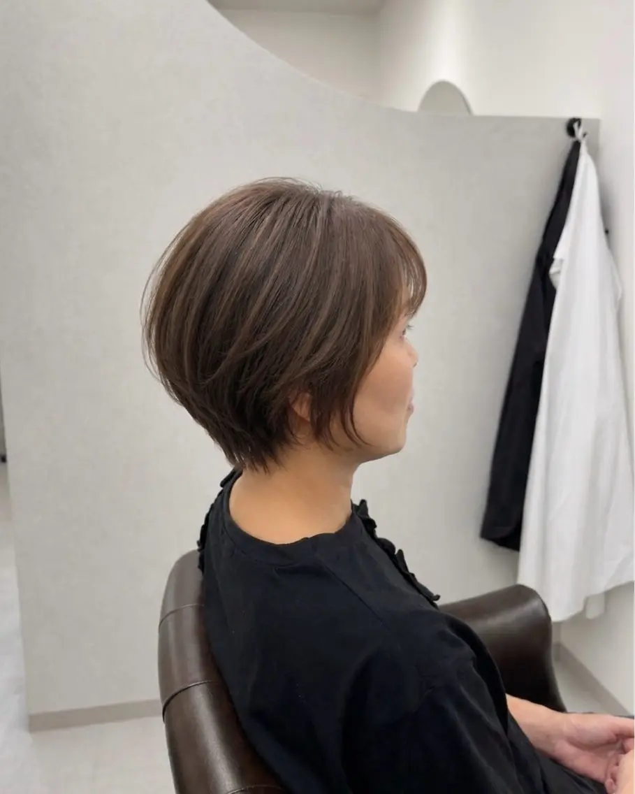 ショート 梅本 淑人のヘアスタイル