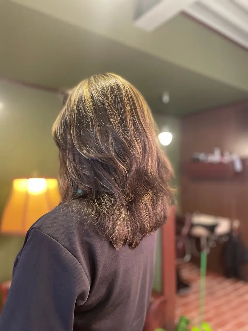 ミディアム カラー ヘアカラー PATH-hair. storeのヘアスタイル