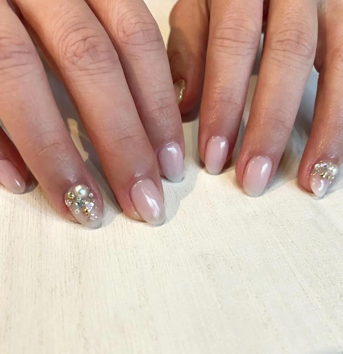 ネイル クリスマス ハンドネイル spell nailのネイルデザイン