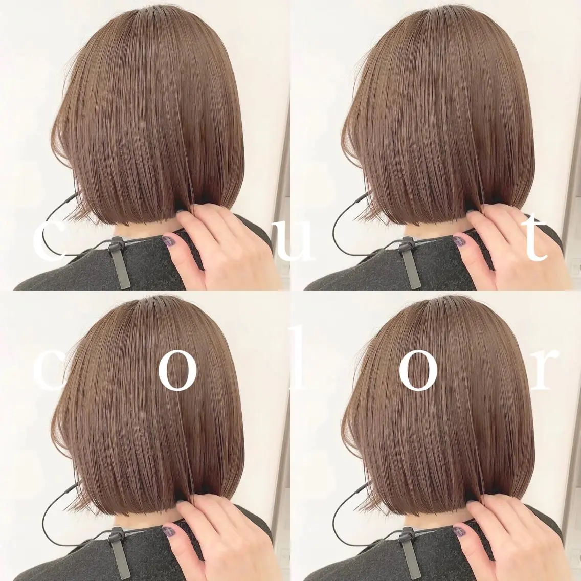 ミディアム カラー 韓国っぽ透け感カラー マンツーマン🫧なおのヘアスタイル