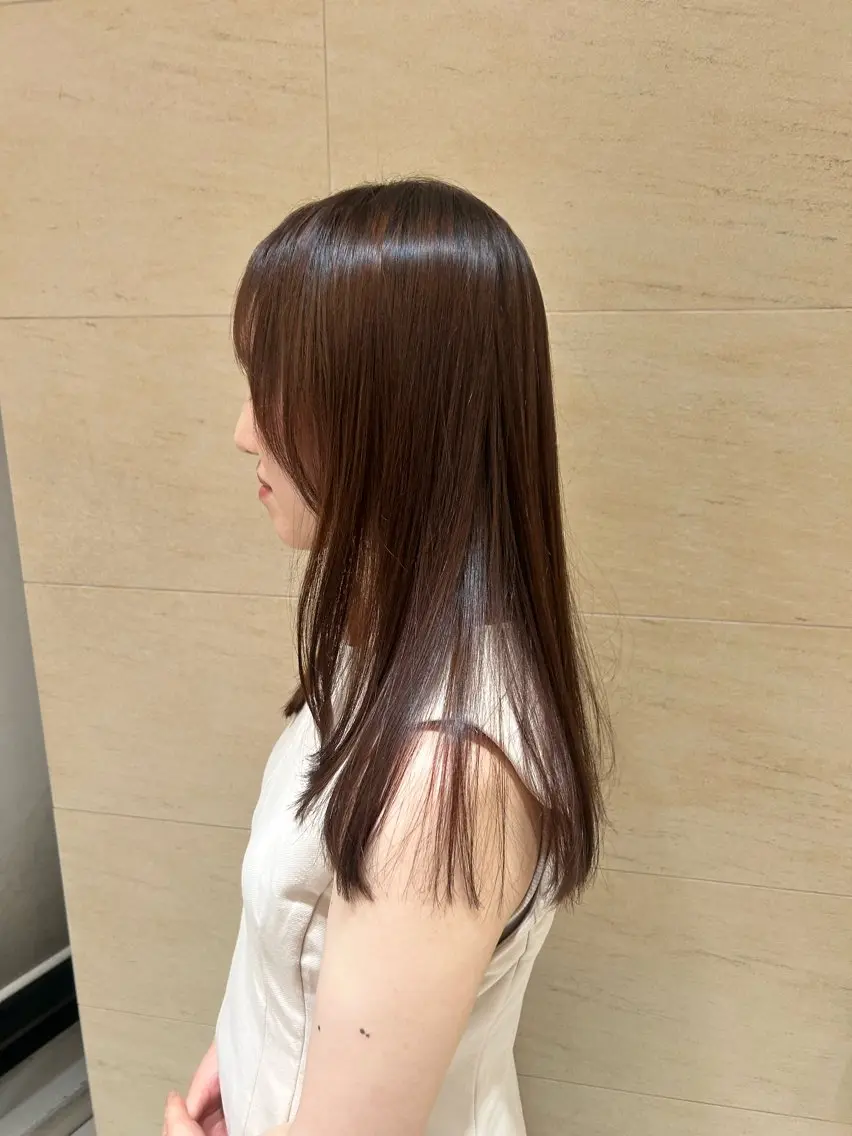 ロング 植木 裕美子のヘアスタイル