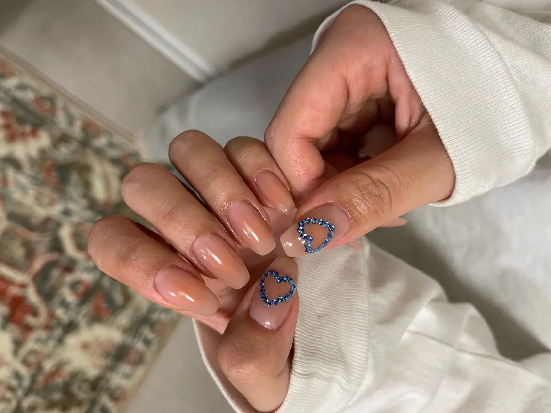 ネイル ハート ハンドネイル Utopia nail_のネイルデザイン
