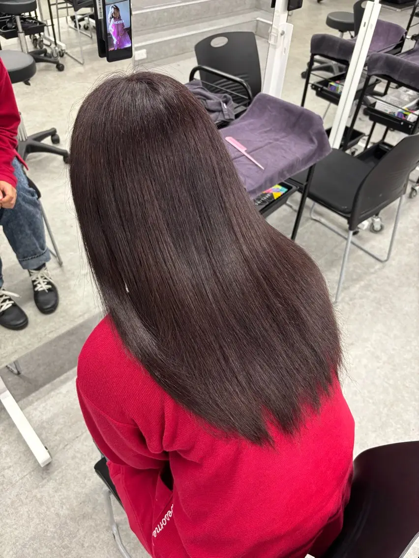 ロング カラー 淡めベージュ🤎ショ ート🤎Kiyokaのヘアスタイル