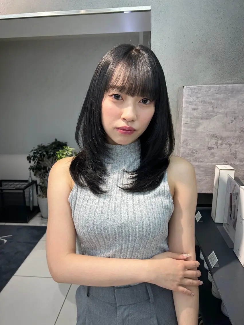 セミロング ボブ/ ミディアムKOUGAのヘアスタイル