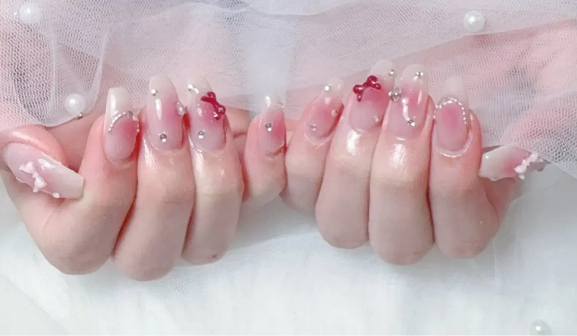 ネイル ハンドネイル ハンドケア sunnynail 小桃のネイルデザイン