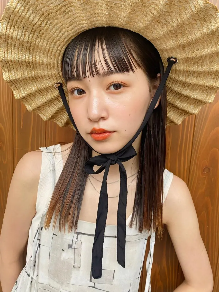 🏷カット＋髪質改善ストレート (処理材を使い髪に潤いを与えながら、クセをしっかり伸ばします！)の写真