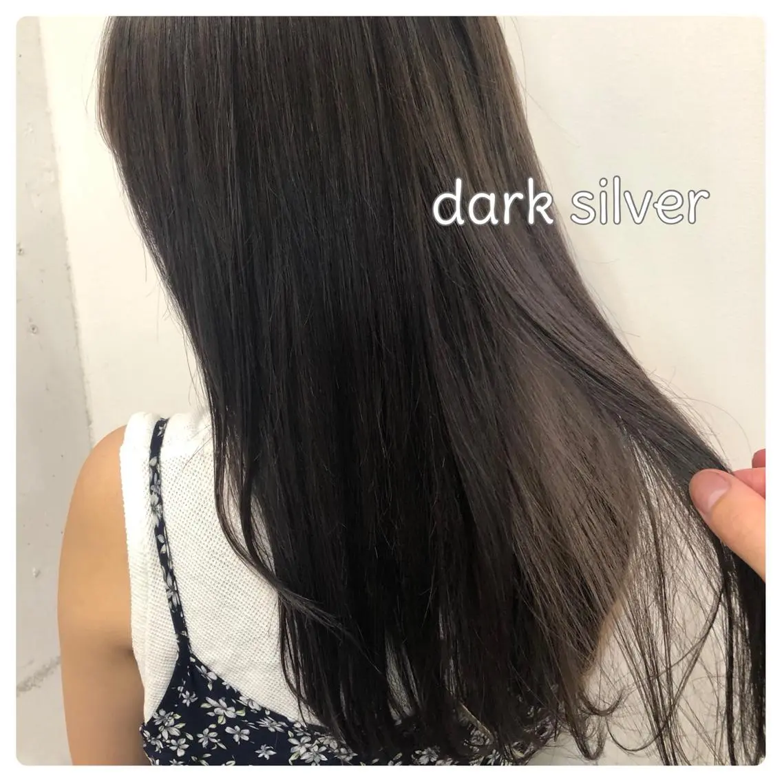 ✨🧡新生活応援🧡✨透明感暗髪カラー+艶トリートメントの写真