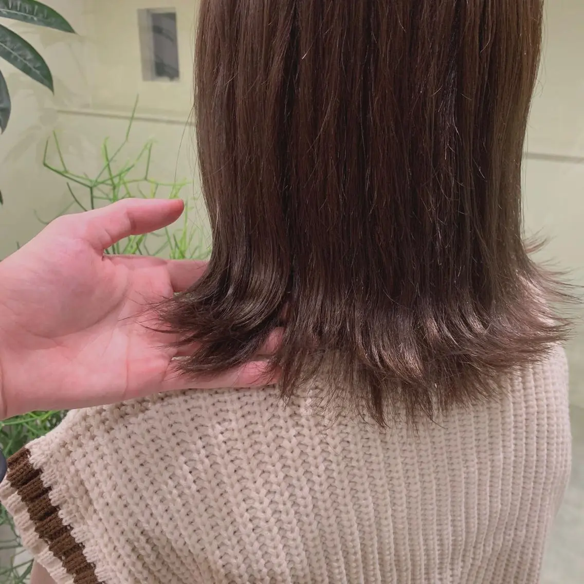 ショート カラー ベージュカラー ブリーチ ミルクティーベージュ ブリーチなしカラー 清水 亮太/赤み消しカラーのヘアスタイル