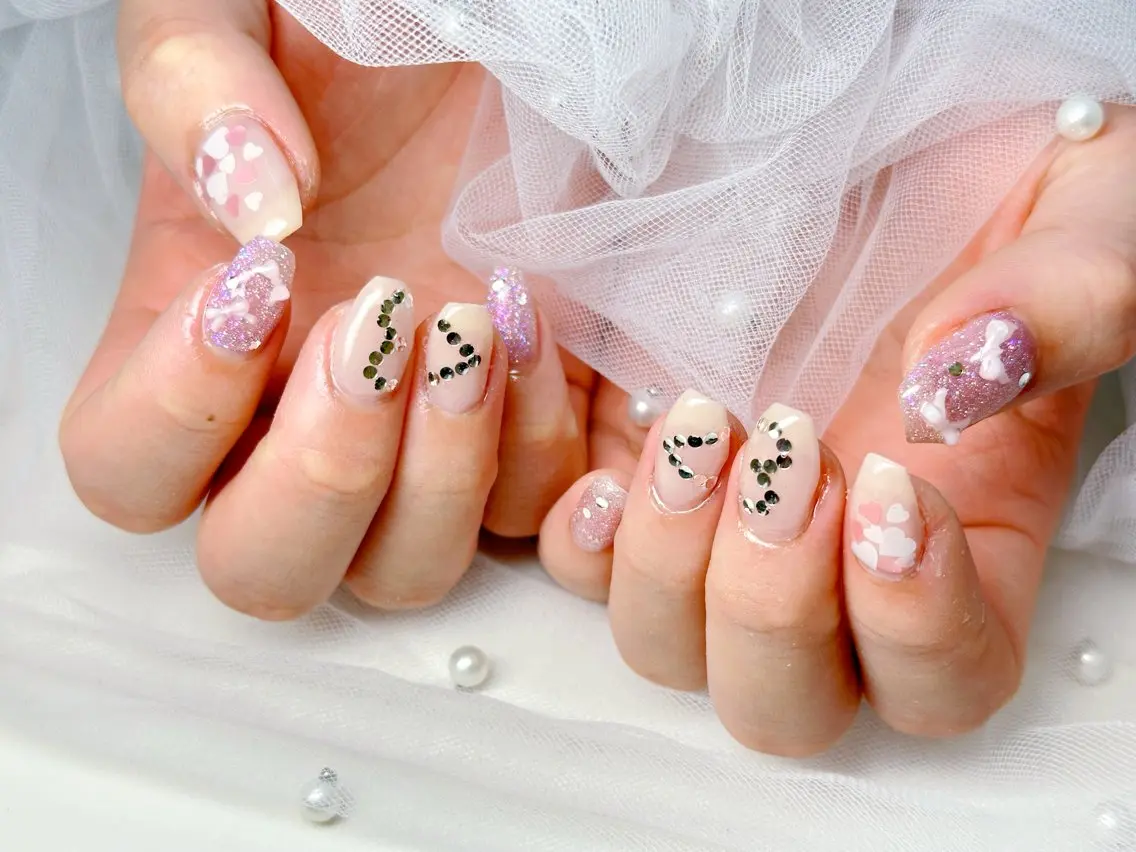 ネイル ハンドネイル Queennail 北堀江AYAのネイルデザイン