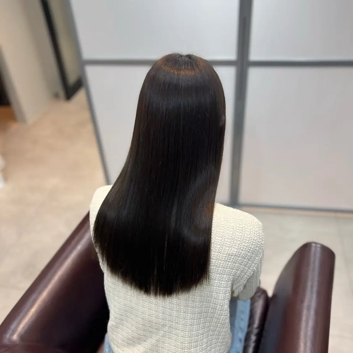 ロング カット 縮毛矯正 トリートメント 町田縮毛矯正特化✨ 尾登 啓介のヘアスタイル
