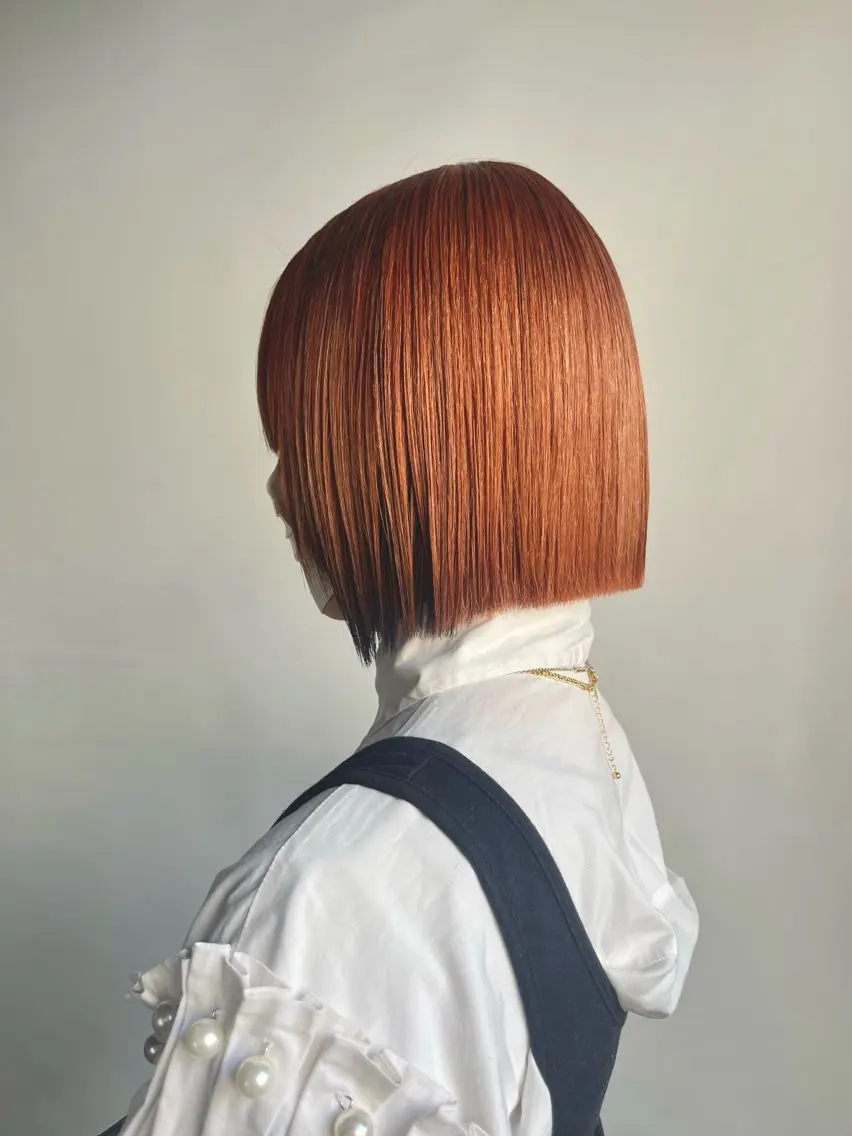 ショート カラー 大村 日向子のヘアスタイル