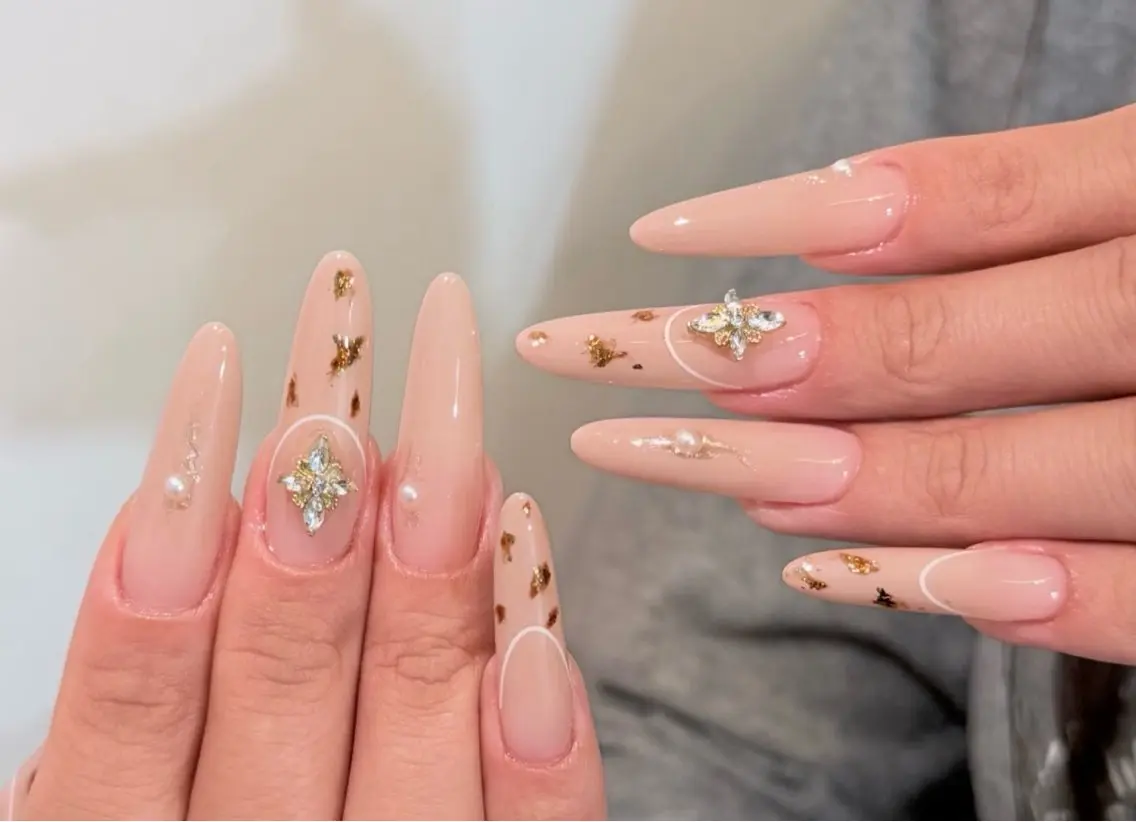 ネイル ハンドネイル Green Nail 💚Gのネイルデザイン