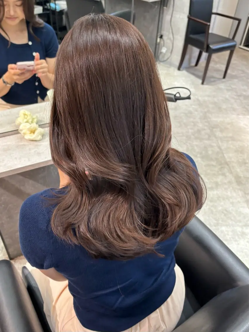 セミロング レイヤーカット レイヤーカット🤍 seriraのヘアスタイル