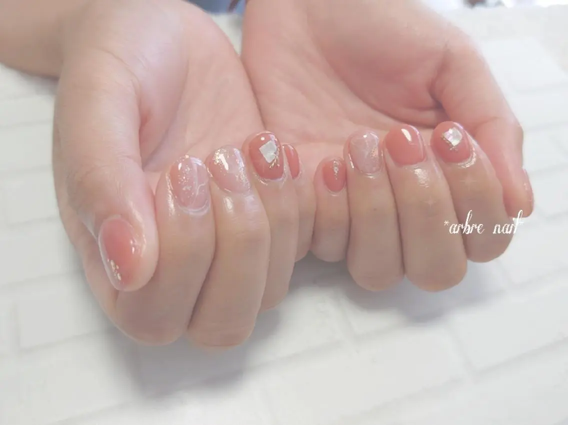 ネイル ✯.。 arbre nail 。✯.のネイルデザイン
