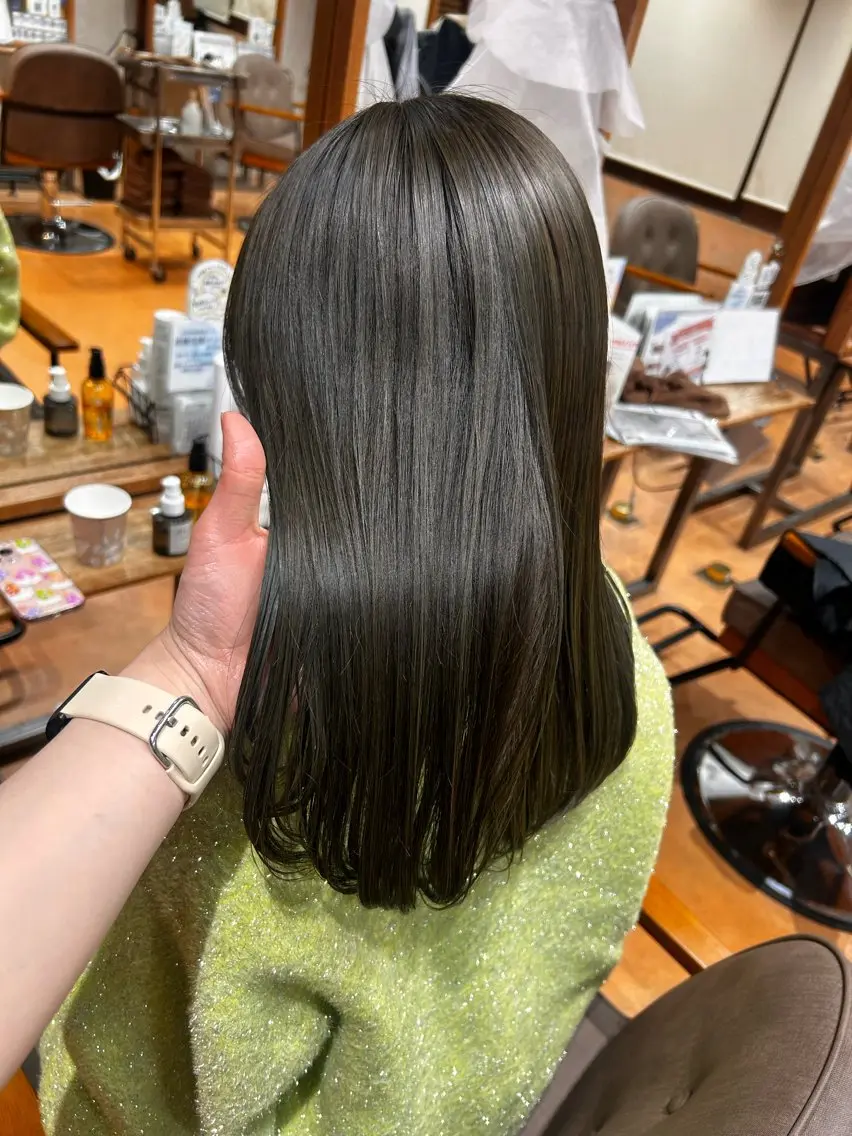 カラー レイヤー/ストレート /インナー/はるあのヘアスタイル