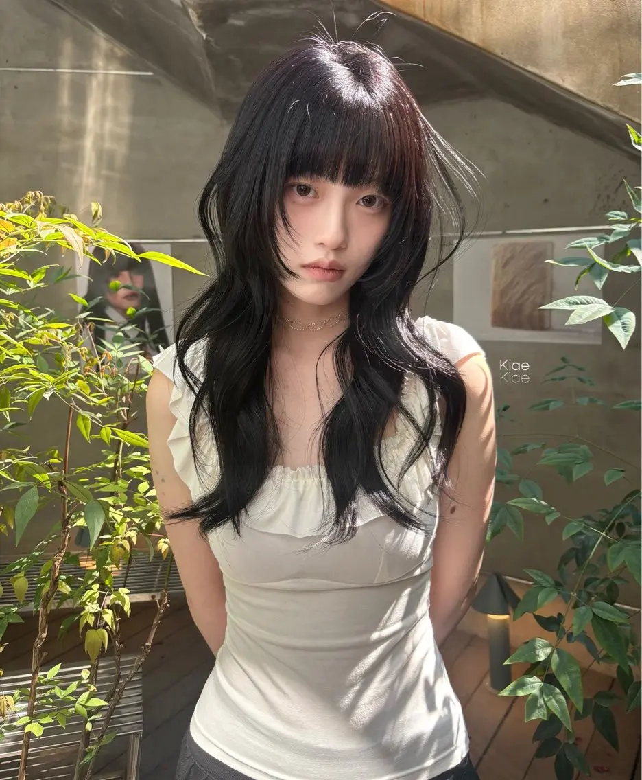 韓国風艶感カラー+トリートメント(TOKIOリペアシステムTR)の写真