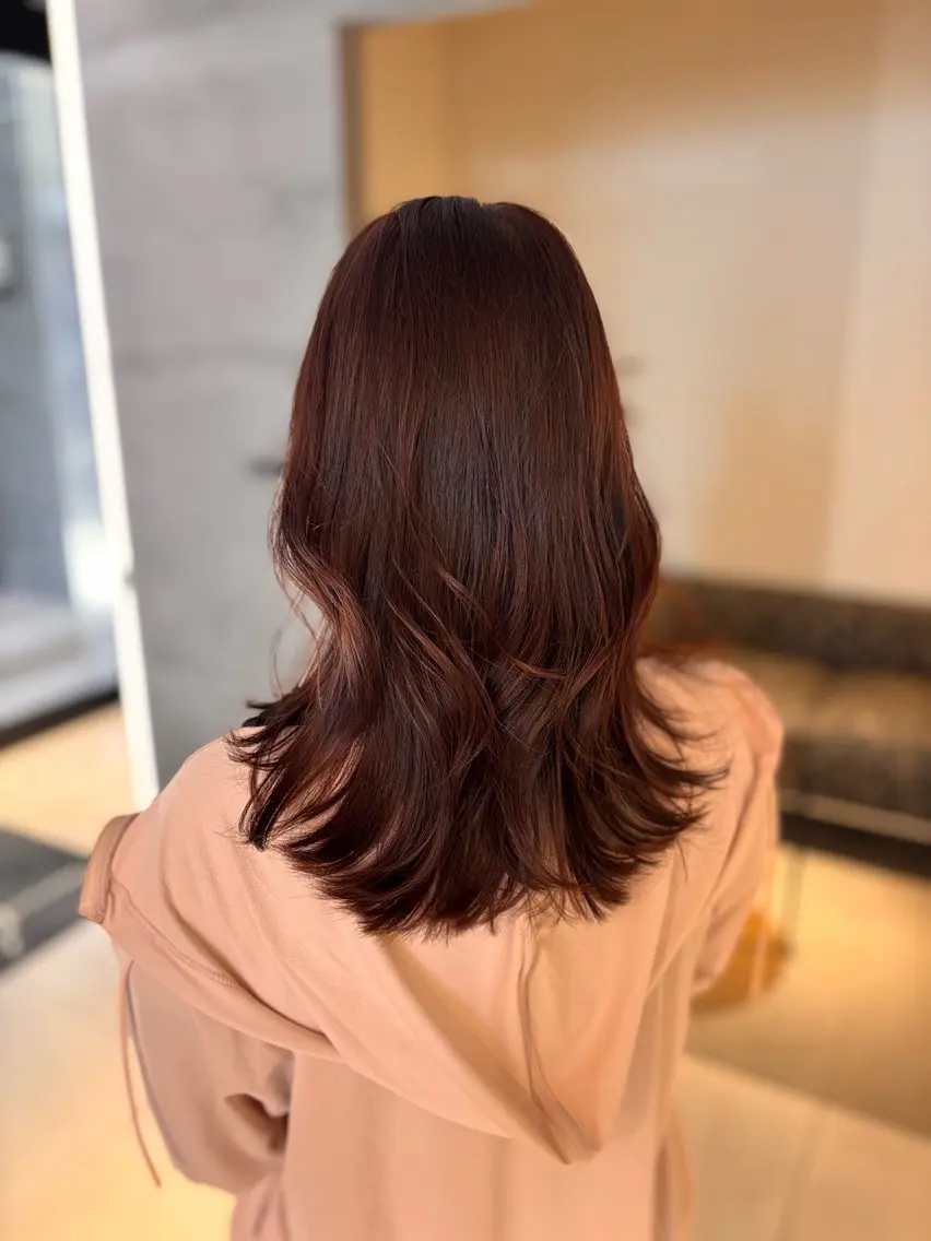 セミロング 髪質改善 似合わせカット カット ヘアカラー トリートメント RABU 髪質改善/ 縮毛矯正/名古屋伏見のヘアスタイル