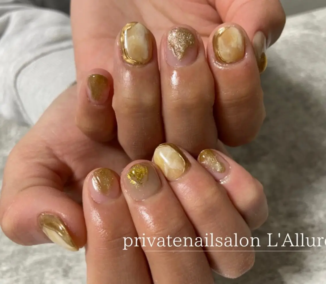 ネイル ハンドネイル nailsalon -L'Allure-のネイルデザイン