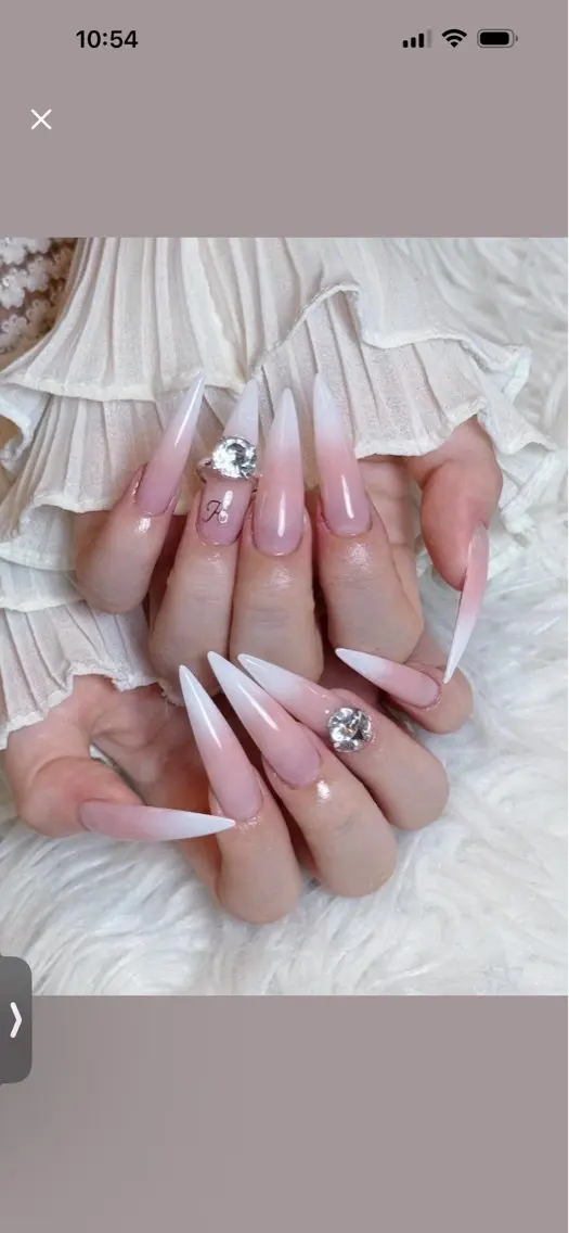 ネイル ハンドネイル H3 Nail Tsuki🦋💙のネイルデザイン
