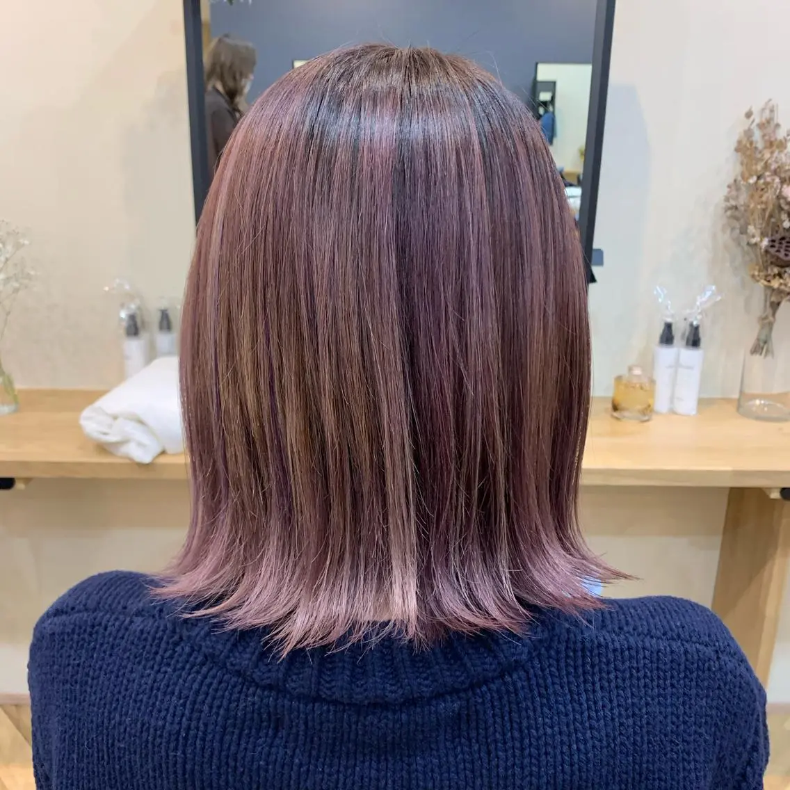 カラー 長野 歌穂のヘアスタイル