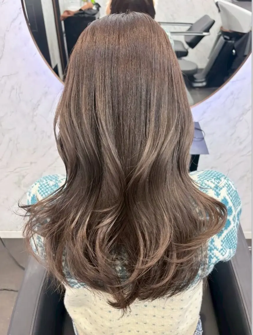 カラー 韓国風カラー🇰🇷 /RENKAのヘアスタイル