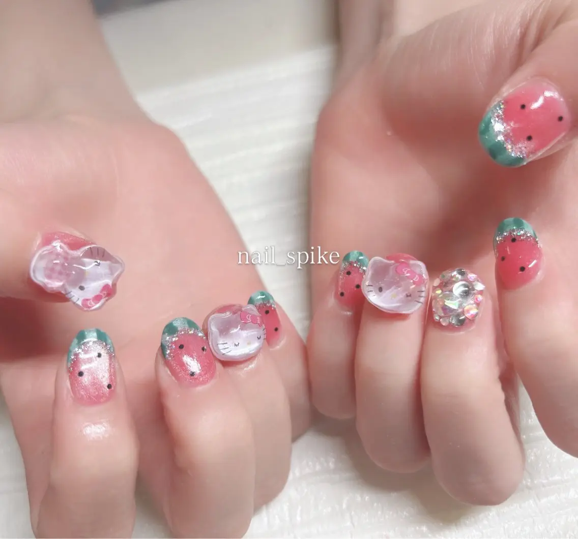 ネイル 持ち込み nail spikeのネイルデザイン