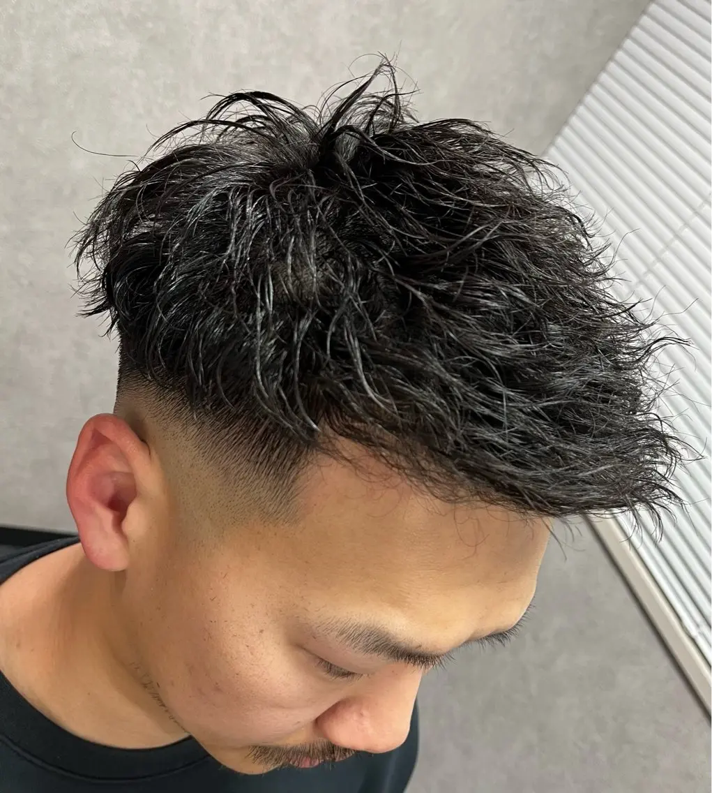 ミディアム パーマ 🌈予約の98%パ ーマ⭕️🌈福本のヘアスタイル