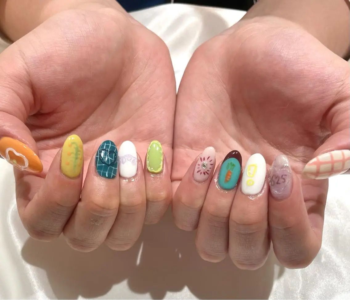ネイル ハンドネイル 髙橋 優菜のネイルデザイン