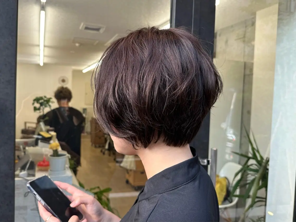 【土日限定】レディースパーマ(ショート)の写真