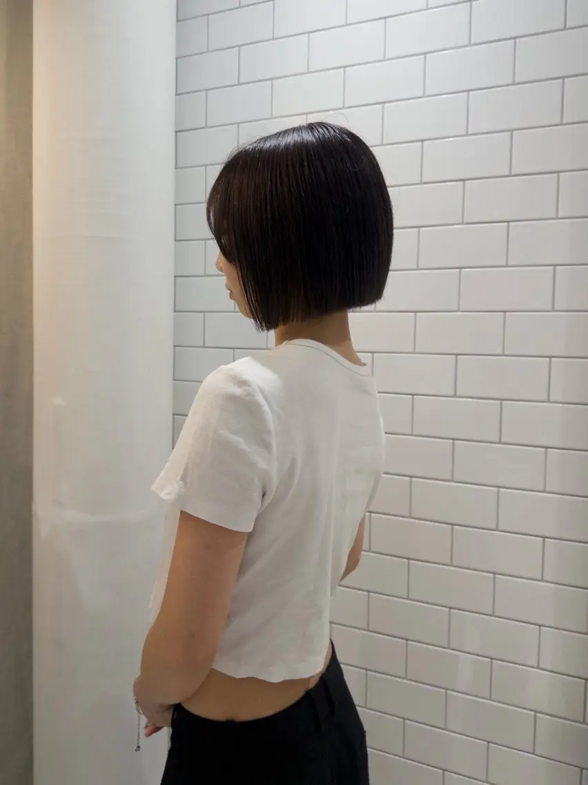 カラー 平山 結実のヘアスタイル