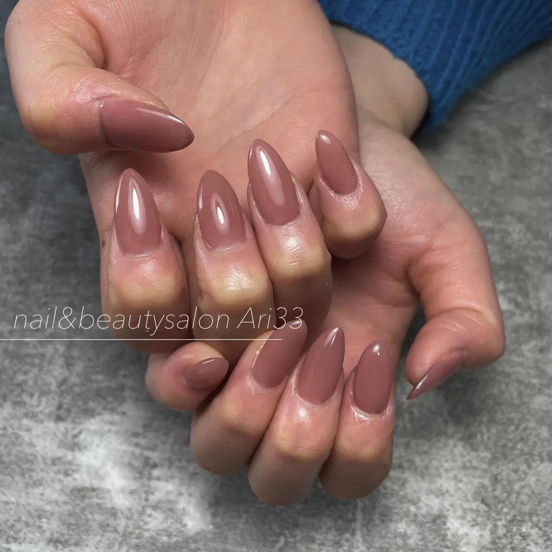 ネイル ニュアンスネイル ハンドネイル プライベートサロン Ari33nailのネイルデザイン