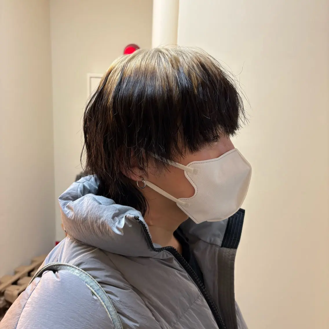 ショート カラー メンズ マレットヘア パ ルのヘアスタイル