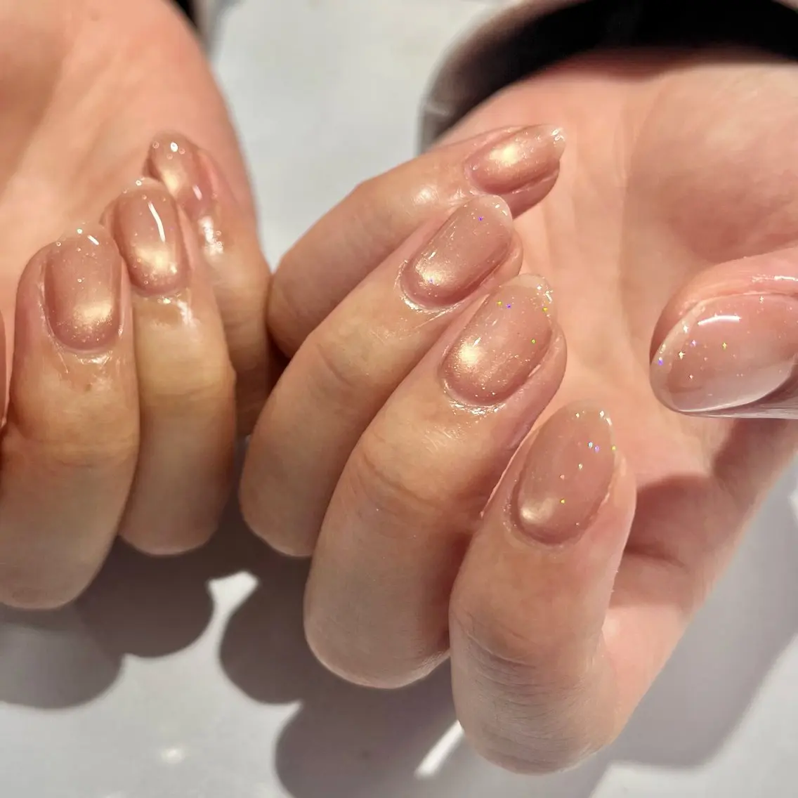 ネイル キラキラネイル ラメ(グリッター) マグネットネイル ハンドネイル CLALA MIYUのネイルデザイン
