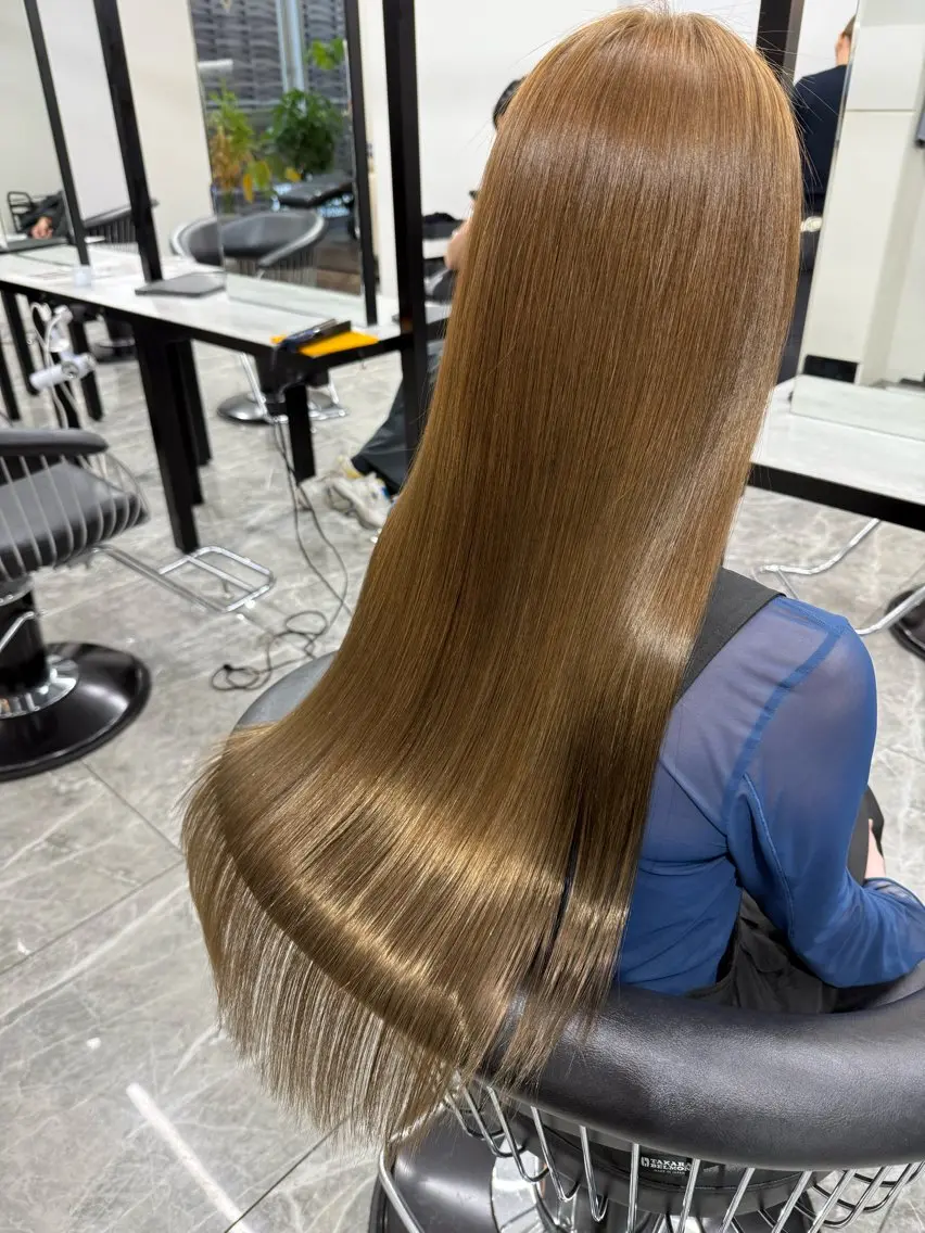 ロング 髪質改善 トリートメント カット ヘアカラー トリートメント 髪質改善✨ Shinya✨のヘアスタイル